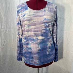 Brisas XL long sleeve tie-dye shirt